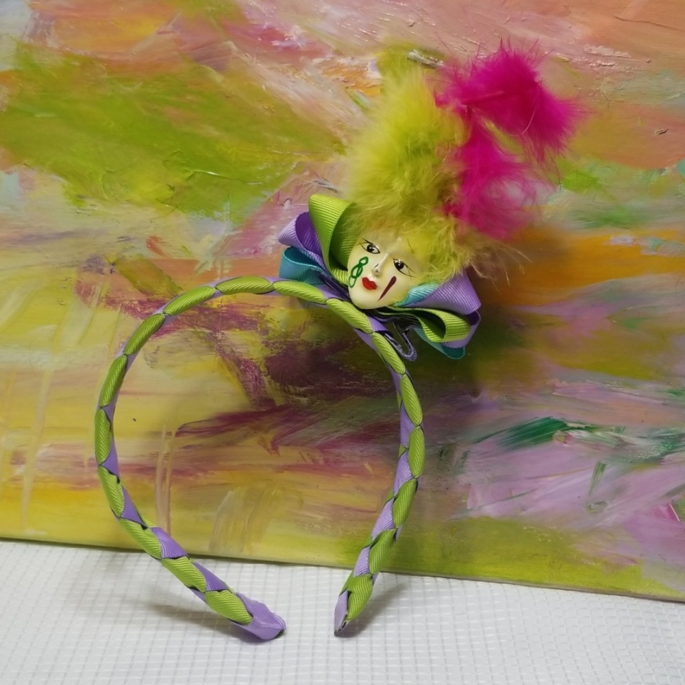 Grosgrain Ribbon Woven Headband (1inch) headband.